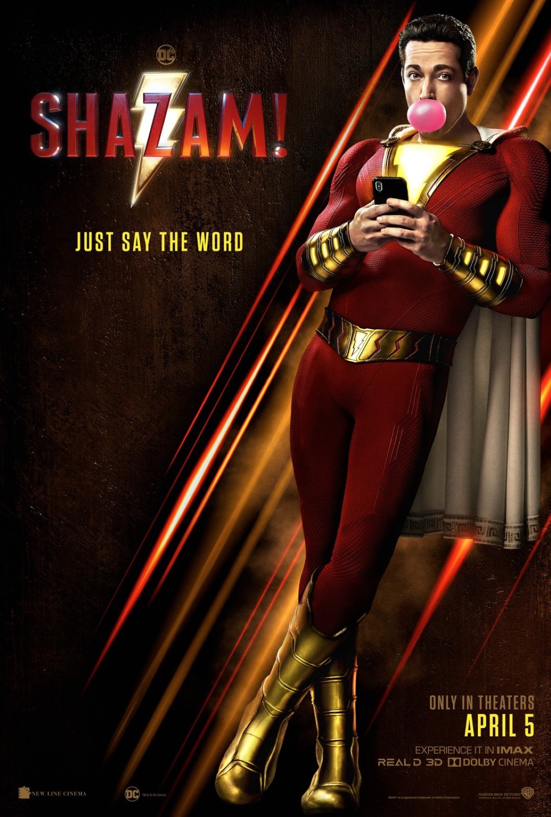 affiche web Shazam