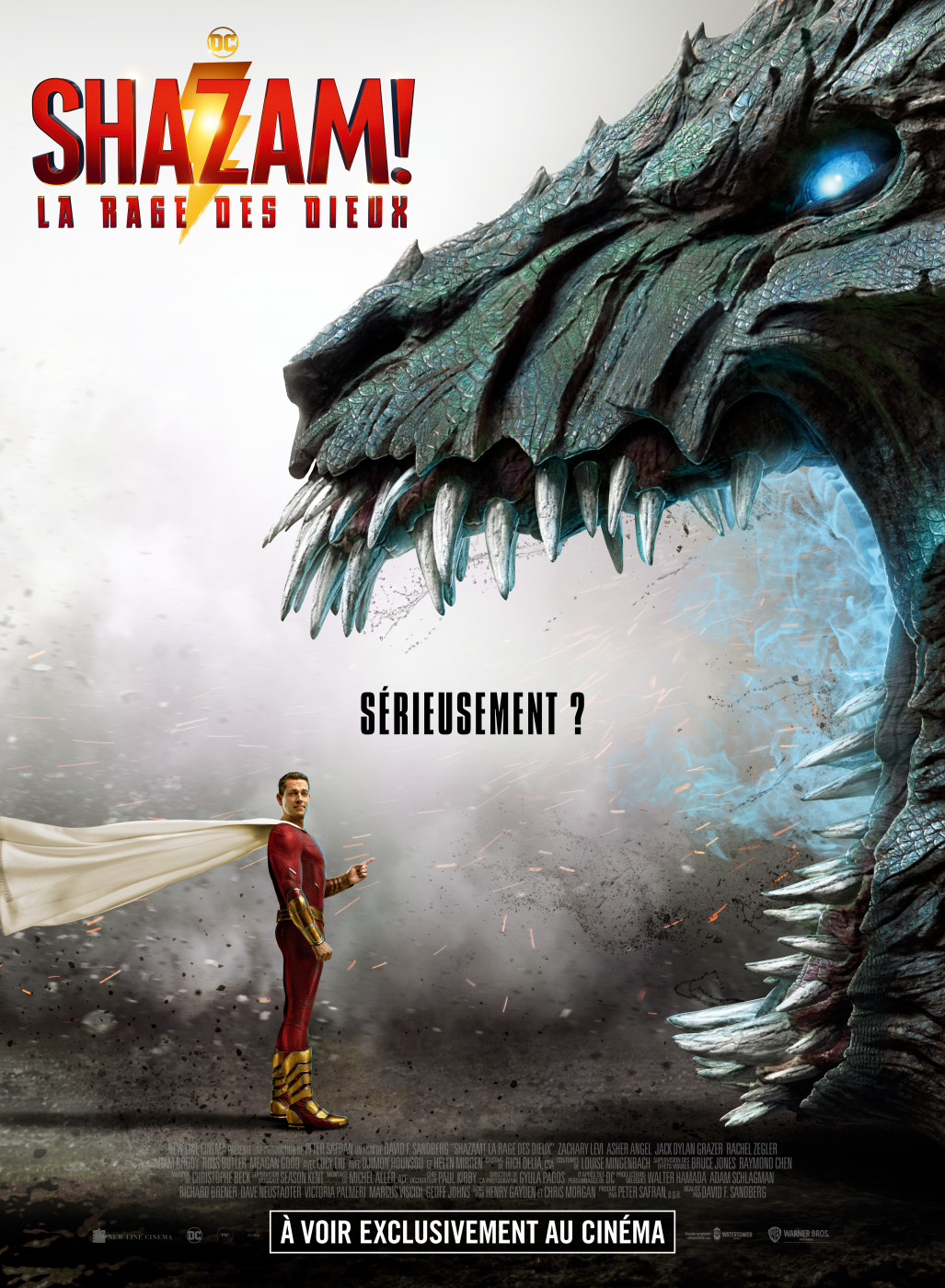 Shazam Fury of the Gods Artwork chf Affiche definitive